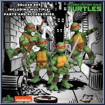 Teenage Mutant Ninja Turtles Deluxe Set from 5 Points - Teenage Mutant Ninja Turtles manufactured by Mezco [Loose]