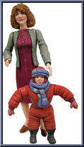 Mom & Randy from A Christmas Story - Basic Series manufactured by Neca [Loose]