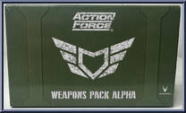 Weapons Pack Alpha from Action Force - Series 1 manufactured by Valaverse [Front]