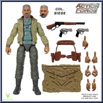 Col. Siege from Action Force - Series 5 manufactured by Valaverse [Loose]