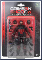 Crimson Shadow Infantry from Action Force - Series 5 manufactured by Valaverse [Front]