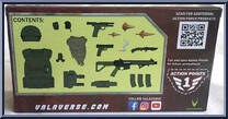 Delta Gear Pack (Female) from Action Force - Series 3 manufactured by Valaverse [Back]