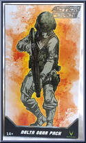 Delta Gear Pack (Female) from Action Force - Series 3 manufactured by Valaverse [Front]