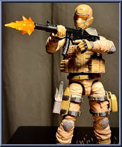 Desert Steel Brigade from Action Force - Series 4 manufactured by Valaverse [Loose]