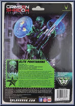 Elite Praetorian (Crimson Shadow) from Action Force - Series 5 manufactured by Valaverse [Back]