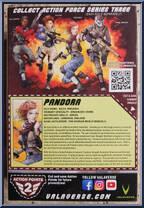 Pandora from Action Force - Series 3 manufactured by Valaverse [Back]