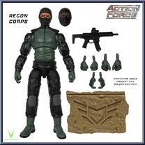 Recon Corps from Action Force - Series 5 manufactured by Valaverse [Loose]