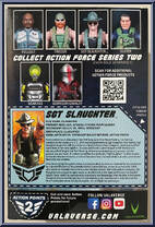 Sgt Slaughter from Action Force - Series 2 manufactured by Valaverse [Back]