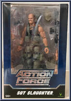 Sgt Slaughter from Action Force - Series 2 manufactured by Valaverse [Front]