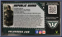 Urban Combat (Republic Guard) from Action Force - Series 1 manufactured by Valaverse [Back]