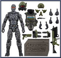 Urban Commando from Action Force - Series 4 manufactured by Valaverse [Loose]