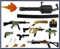 Weapons Pack Golf from Action Force - Series 3 manufactured by Valaverse [Loose]