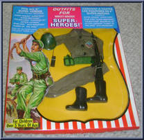Army from Action Jackson - Military Outfits manufactured by Mego [Front]