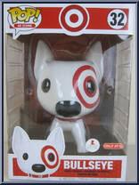 Bullseye (10" Scale) from Ad Icons - Pop! Vinyl Figures manufactured by Funko [Front]