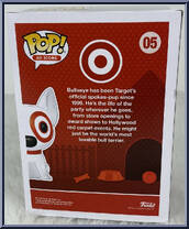 Bullseye (Flocked) from Ad Icons - Pop! Vinyl Figures manufactured by Funko [Back]