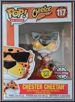 Chester Cheetah (Glow in the Dark) from Ad Icons - Pop! Vinyl Figures manufactured by Funko [Front]