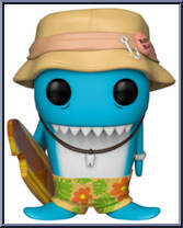 Fin Du Chomp (Blue) from Ad Icons - Pop! Vinyl Figures manufactured by Funko [Loose]