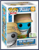 Fin Du Chomp (Blue) from Ad Icons - Pop! Vinyl Figures manufactured by Funko [Front]