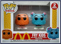 Fry Kids (Orange / Blue) from Ad Icons - Pop! Sets manufactured by Funko [Front]