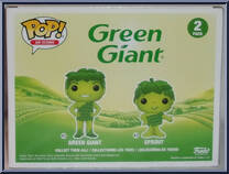 Green Giant & Sprout from Ad Icons - Pop! Sets manufactured by Funko [Back]