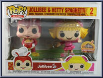 Jollibee & Hetty Spaghetti from Ad Icons - Pop! Sets manufactured by Funko [Front]
