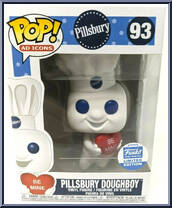 Pillsbury Doughboy (Be Mine) from Ad Icons - Pop! Vinyl Figures manufactured by Funko [Front]