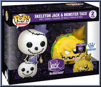 Skeleton Jack & Monster Taco from Ad Icons - Pop! Sets manufactured by Funko [Front]