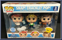 Snap! Crackle! Pop! from Ad Icons - Pop! Sets manufactured by Funko [Front]