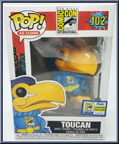 Toucan (Super Hero) from Ad Icons - Pop! Vinyl Figures manufactured by Funko [Front]