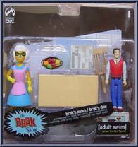 Brak Show (Brak's Mom / Brak's Dad) from Adult Swim - Series 1 manufactured by Palisades [Front]