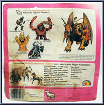 Chimera from Advanced Dungeons & Dragons - Bendable manufactured by LJN [Back]