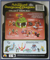 Hawkler from Advanced Dungeons & Dragons - Battle-Matic manufactured by LJN [Back]