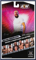 Bryan Danielson from AEW - Unmatched - Series  9 manufactured by Jazwares [Back]