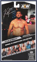 Kyle O'Reilly from AEW - Unmatched - Series 10 manufactured by Jazwares [Back]