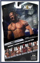 Pac from AEW - Unmatched - Series  7 manufactured by Jazwares [Back]