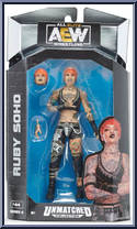 Ruby Soho from AEW - Unmatched - Series  6 manufactured by Jazwares [Front]