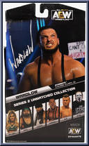 Wardlow from AEW - Unmatched - Series  2 manufactured by Jazwares [Back]