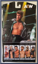 Will Ospreay from AEW - Unmatched - Series 11 manufactured by Jazwares [Back]