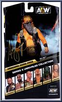 Hangman Adam Page from AEW - Unrivaled - Series  5 manufactured by Jazwares [Back]