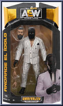 Andrade El Idolo from AEW - Unrivaled - Series 10 manufactured by Jazwares [Front]