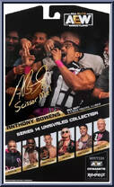 Anthony Bowens from AEW - Unrivaled - Series 14 manufactured by Jazwares [Back]