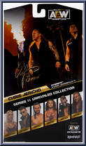 Chris Jericho from AEW - Unrivaled - Series 11 manufactured by Jazwares [Back]