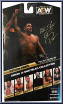 Ethan Page (Rare Edition) from AEW - Unrivaled - Series 15 manufactured by Jazwares [Back]