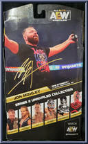 Jon Moxley (Inner Circle Shirt) (Rare Edition) from AEW - Unrivaled - Series  2 manufactured by Jazwares [Back]