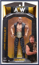 Jon Moxley (Black Vest) from AEW - Unrivaled - Series  2 manufactured by Jazwares [Front]