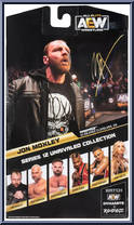 Jon Moxley from AEW - Unrivaled - Series 12 manufactured by Jazwares [Back]