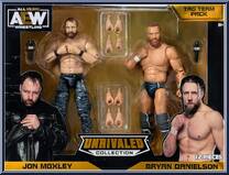 Jon Moxley / Bryan Danielson from AEW - Unrivaled - Tag Team Packs manufactured by Jazwares [Front]