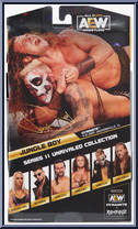 Jungle Boy from AEW - Unrivaled - Series 11 manufactured by Jazwares [Back]