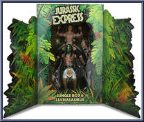 Jurassic Express from AEW - Unrivaled - Exclusives manufactured by Jazwares [Front]
