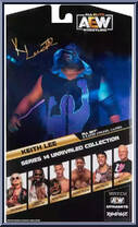 Keith Lee (Black Jacket) from AEW - Unrivaled - Series 14 manufactured by Jazwares [Back]